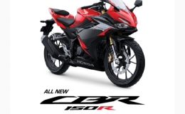 All new cbr150r standar victory black red